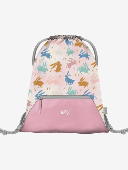 BAAGL  Rosa Tasche mit Fach Baagl Bunny