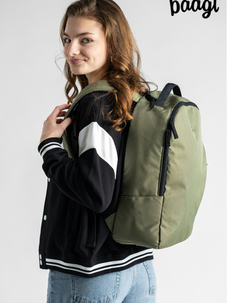 BAAGL  Grüner Rucksack Baagl eARTh