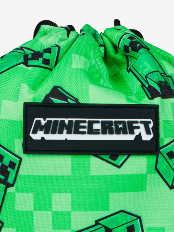BAAGL  Grüne Tasche Baagl Minecraft Creeper