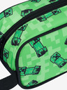 BAAGL  Grünes Schulset - Mäppchen, Tasche Baagl Minecraft 2 Creeper