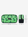BAAGL  Grünes Schulset - Mäppchen, Tasche Baagl Minecraft 2 Creeper