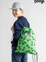 BAAGL  Grünes Schulset - Mäppchen, Tasche Baagl Minecraft 2 Creeper