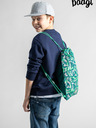 BAAGL  Grünes Schulset - Mäppchen, Tasche Baagl Minecraft 2 Silver Creeper