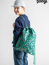 BAAGL  Grünes Schulset - Mäppchen, Tasche Baagl Minecraft 2 Silver Creeper