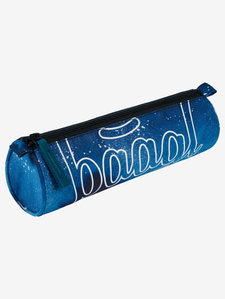 BAAGL  Blaues Schüleretui Baagl Stahl