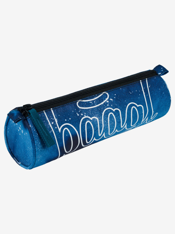 BAAGL  Blaues Schüleretui Baagl Stahl