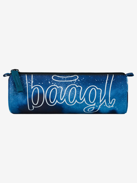 BAAGL  Blaues Schüleretui Baagl Stahl