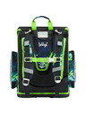 BAAGL  Grüner Schulranzen Ergo Baagl Football Player