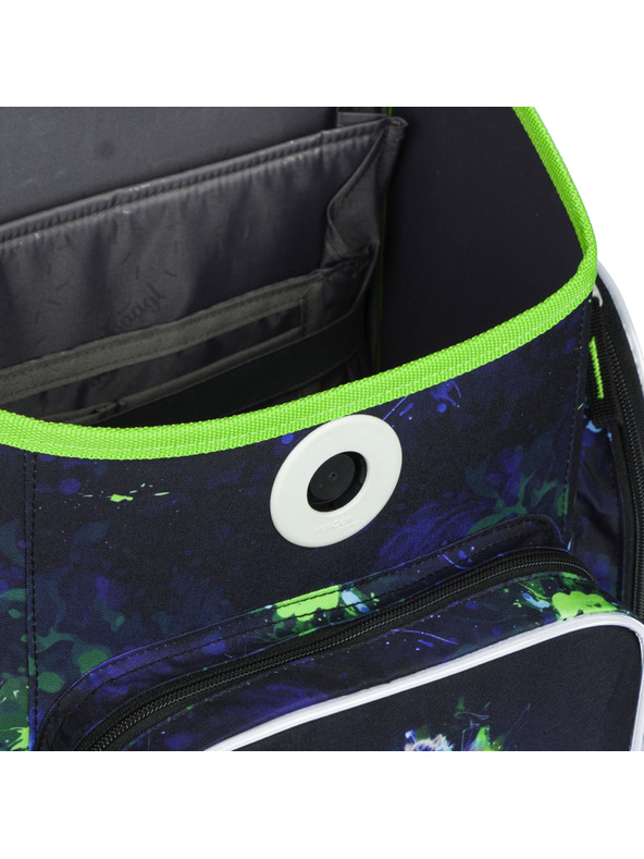 BAAGL  Grüner Schulranzen Ergo Baagl Football Player