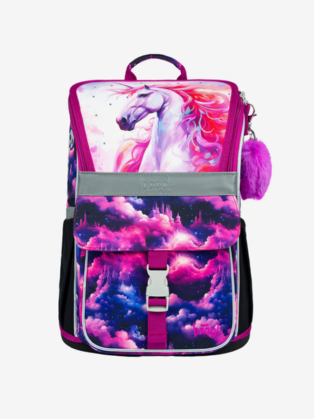 BAAGL  Lila Schulranzen Zippy Baagl Unicorn Kingdom