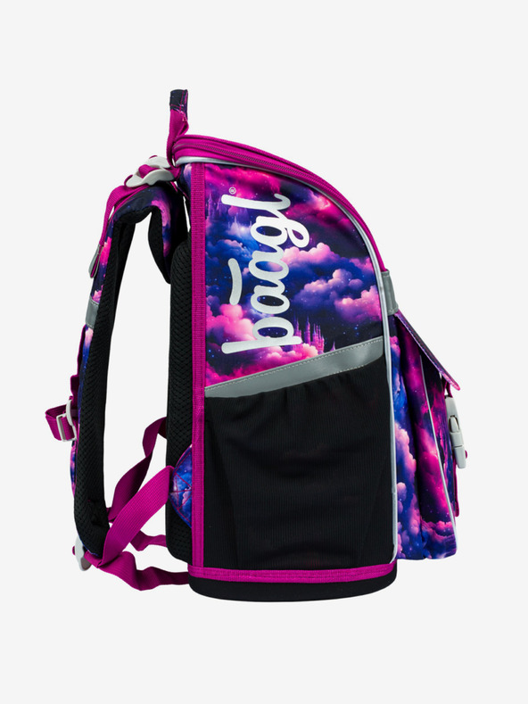 BAAGL  Lila Schulset Zippy – Aktentasche, Federmäppchen, Tasche Baagl Unicorn Kingdom