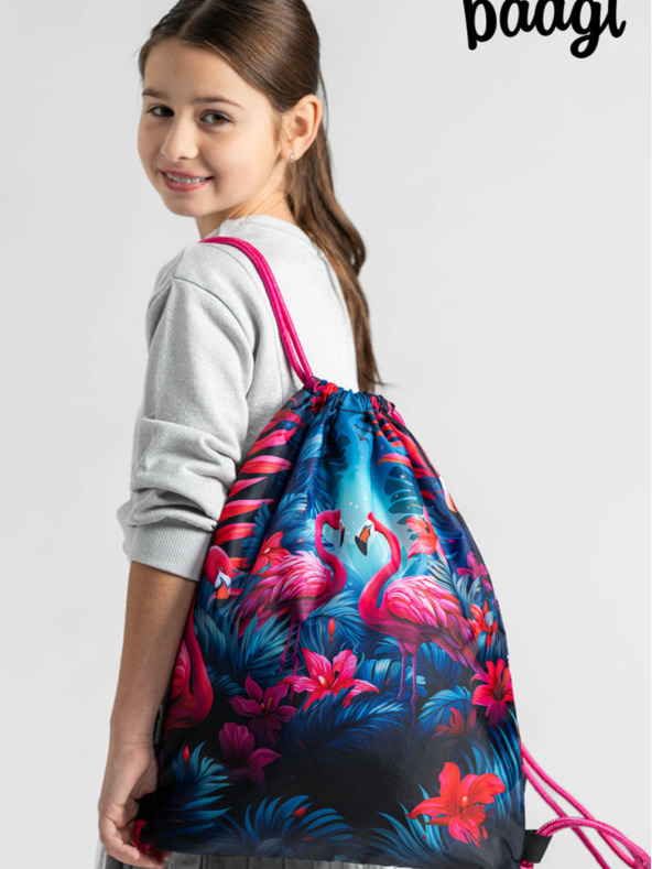 BAAGL  Rosa Tasche Baagl Flamingos