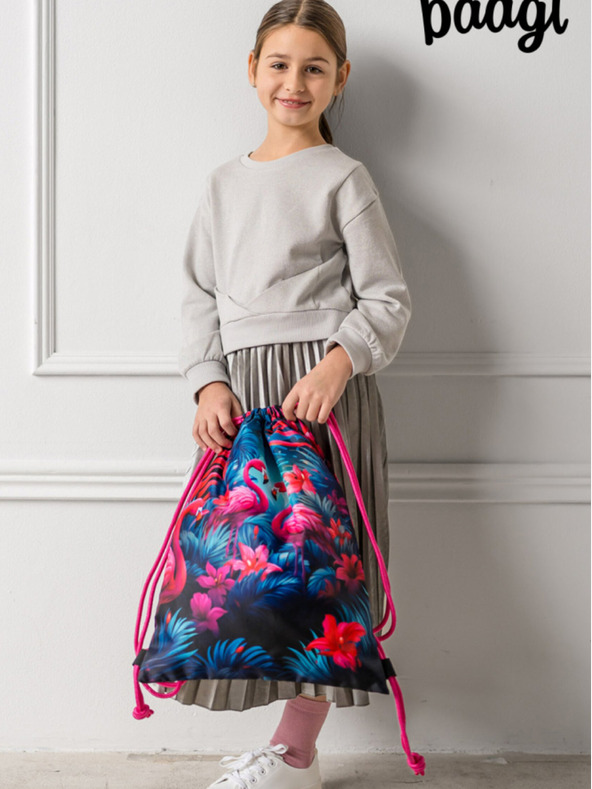 BAAGL  Rosa Tasche Baagl Flamingos