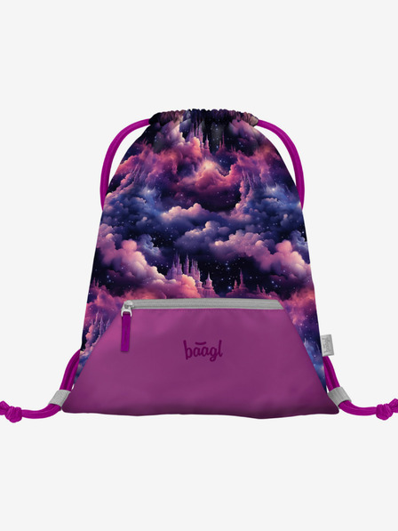 BAAGL  Lila Tasche mit Fach Baagl Unicorn Kingdom