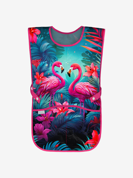 BAAGL  Rosa Kinderschürze Baagl Flamingos