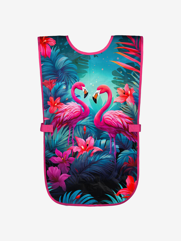 BAAGL  Rosa Kinderschürze Baagl Flamingos