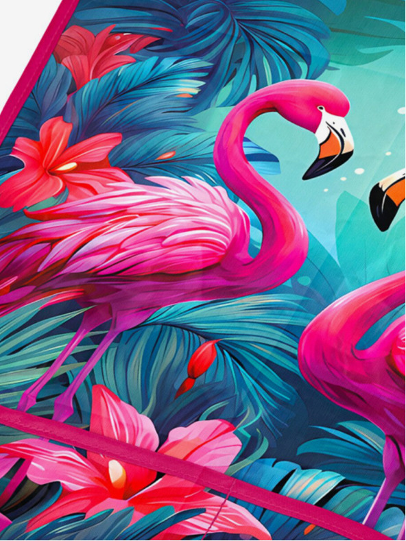 BAAGL  Rosa Kinderschürze Baagl Flamingos