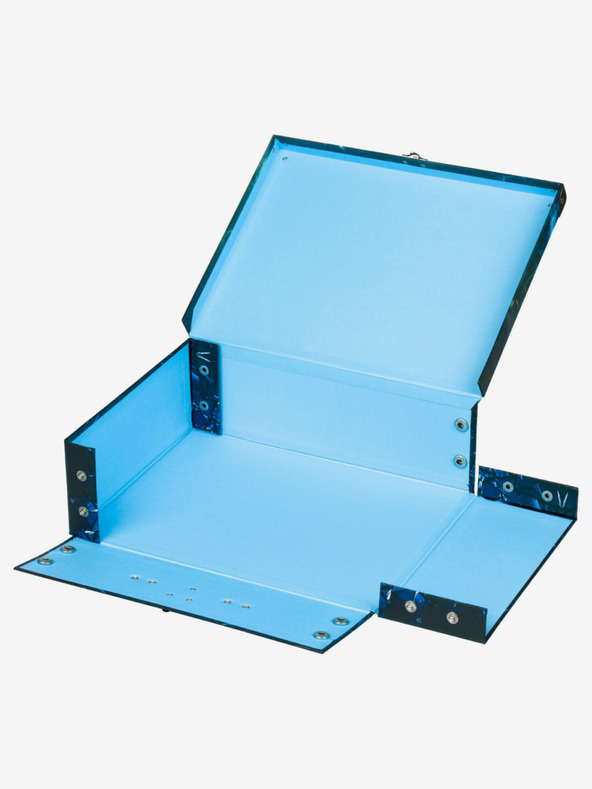 BAAGL  Schwarzer faltbarer Schulranzen mit Beschlägen Baagl Robots