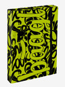 BAAGL  Gelbe und schwarze Schulhefte A4 Baagl Jumbo Lime