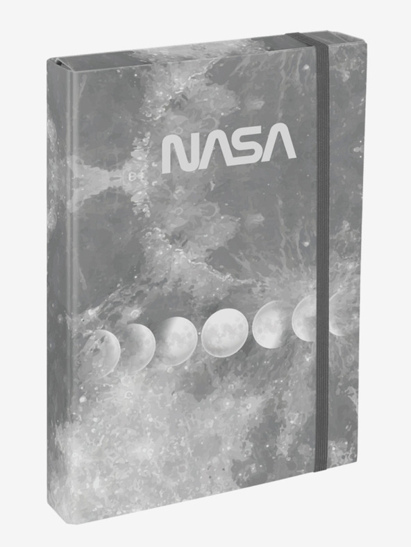BAAGL  Graue Schulhefte A4 Jumbo Baagl NASA Grey