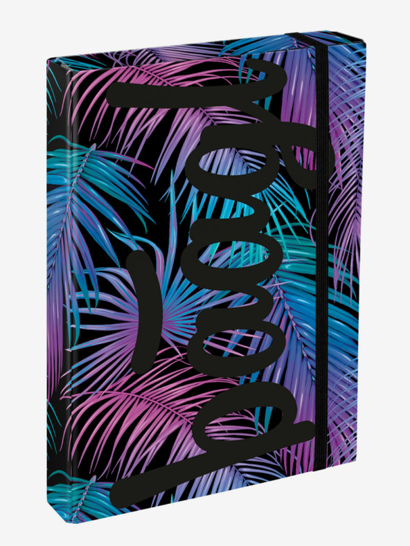 BAAGL  Blaue Schulhefte A4 Baagl Jumbo Palm
