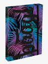 BAAGL  Blaue Schulhefte A4 Baagl Jumbo Palm