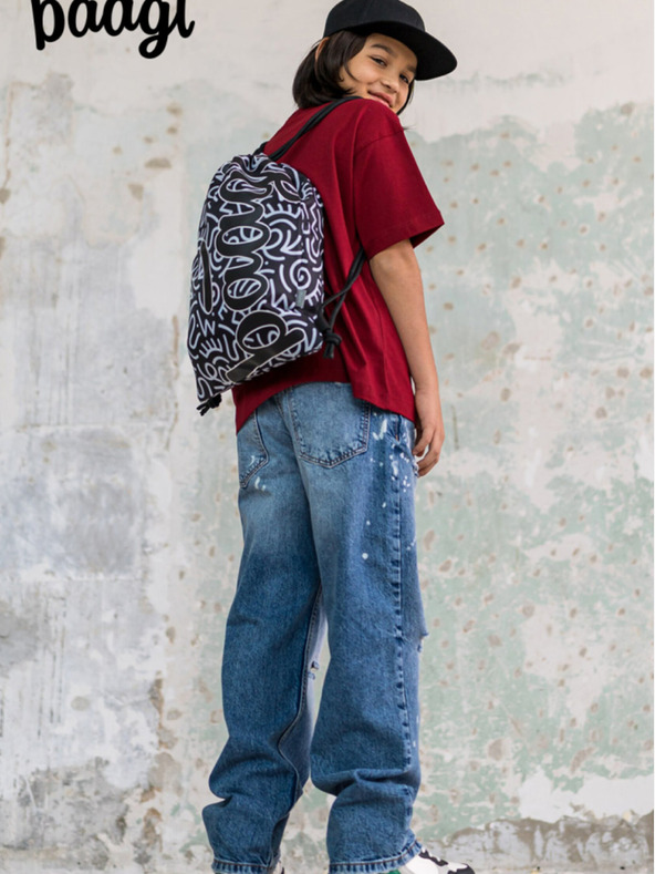 BAAGL  Schwarzer Ranzen Baagl Element