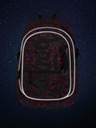 BAAGL  Schwarzer Schulrucksack Baagl Core Red Polygon