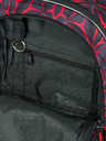 BAAGL  Schwarzer Schulrucksack Baagl Core Red Polygon