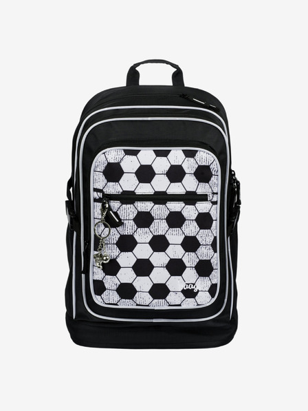 BAAGL  Schwarzer Schulrucksack Baagl Cubic Goal
