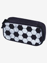 BAAGL  Schwarzer Schulrucksack, Federmäppchen und Taschenset Baagl Cubic Goal