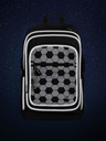 BAAGL  Schwarzer Schulrucksack, Federmäppchen und Taschenset Baagl Cubic Goal