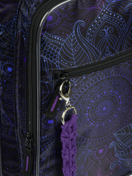 BAAGL  Schwarzer Schulrucksack Baagl Cubic Zen