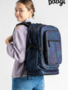 BAAGL  Schwarzer Schulrucksack Baagl Cubic Zen
