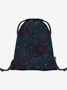 BAAGL  Schwarz gemustertes Schulset - Rucksack, Mäppchen und Tasche Baagl Cubic Zen