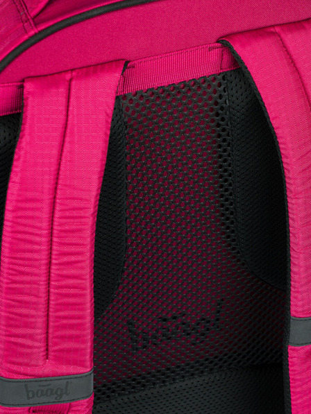 BAAGL  Rot Rucksack Baagl Coolmate Ruby