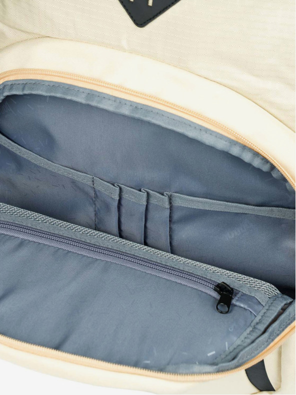 BAAGL  Beige Schulset - Rucksack, Mäppchen, Tasche Baagl Coolmate Beige