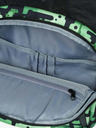 BAAGL  Schwarzes Schulset - Rucksack, Mäppchen, Tasche Baagl Coolmate Green