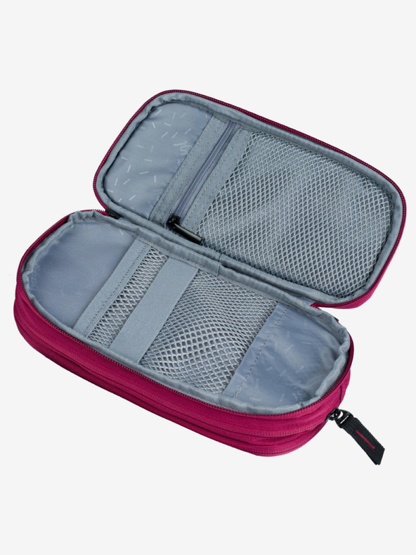 BAAGL  Rotes Schulset - Rucksack, Federmäppchen, Tasche Baagl Coolmate Ruby