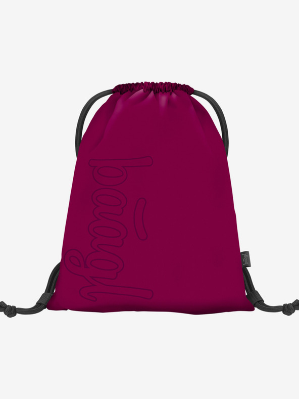 BAAGL  Rotes Schulset - Rucksack, Federmäppchen, Tasche Baagl Coolmate Ruby