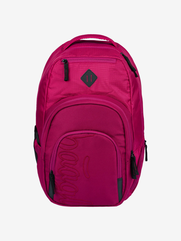 BAAGL  Rotes Schulset - Rucksack, Federmäppchen, Tasche Baagl Coolmate Ruby