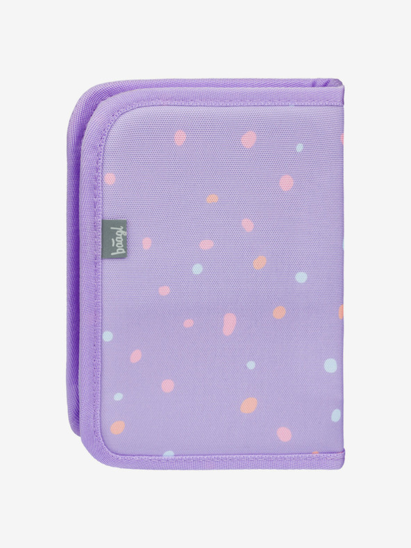 BAAGL  Lila Schulmäppchen einreihig Pets Baagl