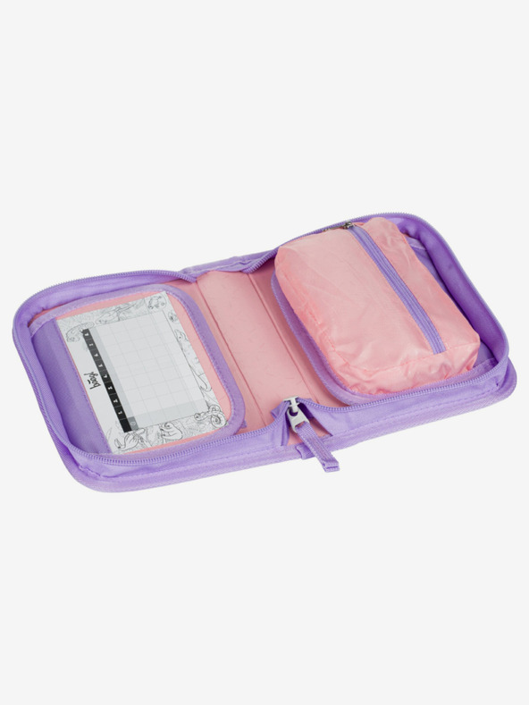 BAAGL  Lila Schulmäppchen einreihig Pets Baagl