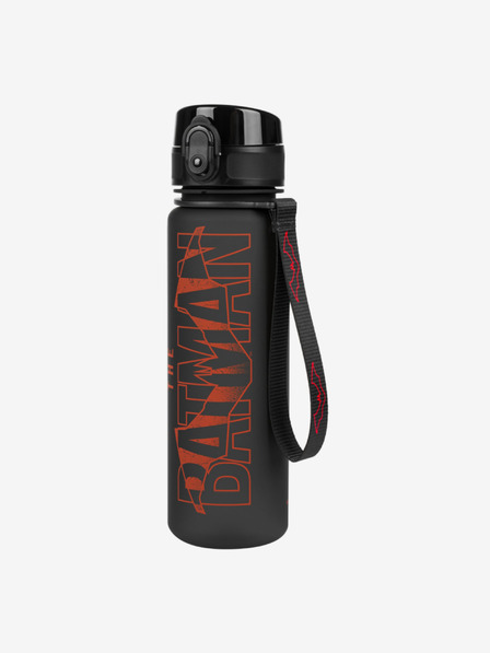 BAAGL  Schwarze Tritan Trinkflasche Batman rot, 500 ml Baagl