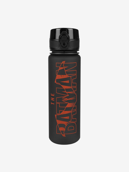 BAAGL  Schwarze Tritan Trinkflasche Batman rot, 500 ml Baagl