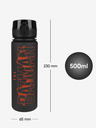 BAAGL  Schwarze Tritan Trinkflasche Batman rot, 500 ml Baagl