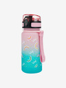 BAAGL  Rosa Tritan Trinkflasche Regenbogen Farbverlauf, 350 ml Baagl