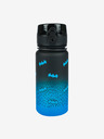 BAAGL  Schwarze tritan Trinkflasche Farbverlauf Batman blau, 350 ml Baagl