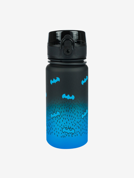BAAGL  Schwarze tritan Trinkflasche Farbverlauf Batman blau, 350 ml Baagl