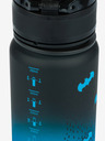BAAGL  Schwarze tritan Trinkflasche Farbverlauf Batman blau, 350 ml Baagl